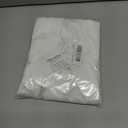 Locachy Women's Cropped Denim Shirt Short Sleeve Lapel Button Down Trucker Jean Jackets Coats Fashion Outfits Clothes White S (White, S)