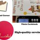 10 x Romantic Birthday Card  Cute Otter Couple Greeting Card with Envelope for Boyfriend, Girlfriend, Husband, or Wife (SR06)