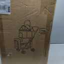 YYW Double Pet Stroller for Small Dogs & Cats - 4 in 1 Foldable Dog Stroller with 2 Detachable Carriers, Lockable Wheels & Safety Belts, Ideal for Multi-Pet Homes Walks & Travel(Green)