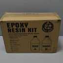 Epoxy Resin - Ultra-Gloss 1 Gallon Kit, Crystal Clear, Self-Leveling, UV & Impact Resistant Resin Kit for Art, Jewelry, Tables & Countertops, Easy 1:1 Mix, DIY Crafts
