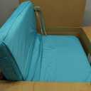 Basic Beyond Chaise Lounge Cushions Outdoor, 3-Layer Waterproof Outdoor Furniture Cushions with Removable Cover and 4 Ties, 72"x21"x3" Patio Lounge Chair Cushions for Outdoor Furniture, Teal