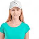 Mr and Mrs Hats, Wedding Gifts for Couples, His and Hers Engagement Gift, Honeymoon Travel Essentials (B (1 Hat) Bride/White+black)