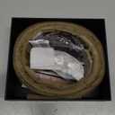 BISON DENIM Men's Belts Leather Dress Genuine Leather Classic Heavy Duty Buckle Belt Casual for Jeans (42-44)