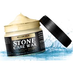 Marble Polishing Wax - 80g Stone Care Wax, Granite Polish & Cleaner | Eco-Friendly Stone Polishing Sealant, Marble Deep Cleaner & Maintenance Wax for Ceramic Tiles for Kitchen and Bathroom Surfaces