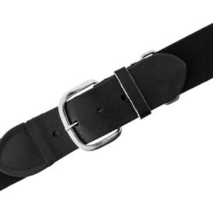 Champion Sports Baseball & Softball Belt  Stretch Fit Uniform Belt for Youth & Adult Players, Multiple Colors (Adult (22-46 Inches), Black)