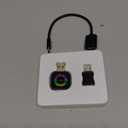 2026 Upgraded Wireless Carplay Adapter, 4 in 1 Screen Mirroring Support Mirror Link/AirPlay for Apple CarPlay & Android Auto, Mini USB/Type-C Plug & Play Car Play Adapter, Wired to Wireless No Latency