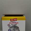 Glad ForceFlex MaxStrength Kitchen Drawstring Trash Bags, 20 Gal, Fresh Clean, 80 Ct