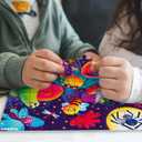 QUOKKA Puzzles for Toddlers 4-6 4x30 Pieces Puzzles for Kids Ages 3-4 Glow-in-The-Dark Dinosaur & Animals Learning Jigsaw Puzzle for Kids 3-5 Years Old