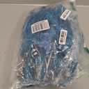 24 Pack Christmas Tree Ornaments - Artificial Flowers Glitter Berry Stems Christmas Floral Picks Branches for Xmas Tree Decorations Vase Filler Holiday Wedding Party Home Decor (Blue)