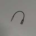 USB C Female to 3.5mm Male Audio Cable Cord Analog Cable USB-C Converter Headphone Jack Adapter Compatible with MP3 Players, CD Players, Laptops, Tablets, Smartphone(Without DAC) (Grey-1)