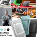 TORRAS Ostand K3 Neo for iPad Pro 11 Inch Case M5 (2025) / M4 (2024), Viewing Angles Adjustable,Ultra Stable Stand, Shockproof Protective Slim Kickstand Case with Pencil Holder, Glacier Sprint