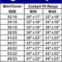 Harmony Kayak Cockpit Cover - Universal Fit for Single Seat Kayaks - Kayak Storage Cover