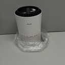 AROEVE Air Purifiers for Bedroom Home, Air Purifier For Smoke Pollen Dander Hair Smell Air Cleaner with Sleep Mode Speed Control For Bedroom Office, MK01- White