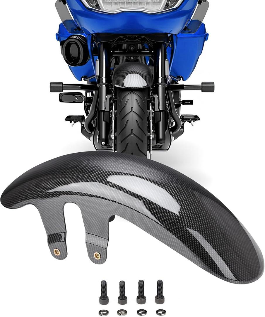 Bravema 19" Short Chopper Front Fender for Harley Touring 2023-2026
