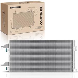 A-Premium Air Conditioning A/C Condenser Compatible with Ram ProMaster 1500 2500 3500 2014-2024, 3.0L 3.6L, Replace# 57008243AA
