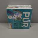 PUR Plus 7-Cup Water Filter Pitcher for Fridge, Cleaner, Great-tasting Water, Dishwasher Safe, Powerful Filtration, Change Light Indicator, LockFit Cap Design, White