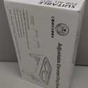 COMESOON Elevated Dog Bowls for Small Medium Dogs, 3 Height Adjustable Raised Stand with 2 Thick 6" Stainless Steel Food Bowls, Non-Slip Feeder Adjusts to 2.75", 6", 7.5", Black