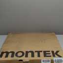 monTEK 0.77" Ultra Slim TV Wall Mount for 37-75 Inch TVs, Thin Low Profile Full Motion TV Wall Mount with Articulating Dual Arms, 4X Weight Tested, Max VESA 400x400mm, Fits 16/18" Studs