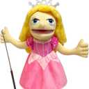 16" Puppets Entriloquist Puppet,Hand Puppets for Kids Plush Princess Puppe t for Adults with Removable Mouth Puppet for Kids Ages 4-8Hand Puppet for Adults with Scalable Puppets Control Rod