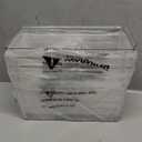 Clemate 4Pack Stackable Kitchen Storage Organizer, Pantry Organizers and Storage, Clear Foods Organizer Bins with Handles, Easily Assemble for Bathroom, Kitchen, Pantry, Cabinet, Closet (Large)