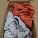 Monbix King Size Comforter Set, Autumn Leaf King Bedding Set Reversible, King Comforter Set 7 Pieces, Cationic Dyeing Bed in a Bag with Comforter, Sheets, Pillowcases & Shams