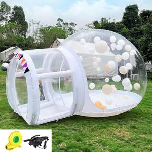 Inflatable Bubble Tent House with Pump & UL Blower - Transparent Dome for Kids Parties, Events, Parks, Malls