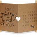Pregnancy Announcement for Grandparents, Baby Announcement Ideas Sonogram Picture Frame Wooden Keepsake Box, First Time Grandparents Gift
