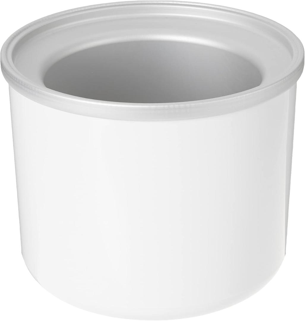Cuisinart ICE-31RFB Replacement Freezer Bowl, 1-1/2 quart, White
