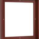 Pixy Canvas Floater Frame 12x12 for 3/4 (0.75) inch Deep Canvas Paintings/Canvas Prints/Wood Canvas Panels/Wall Art/Wall Decor/Home Decor/Artwork (Red Cherry, 12 x 12 inch, Square)