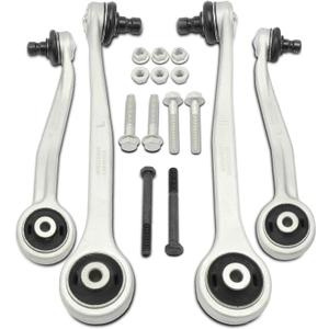 A-Premium Set of 4, Front Upper Control Arm with Ball Joint Compatible with Audi A4/A4 Quattro 2009-2016, Q5 2012-2016, A5 2012-2014, A5 Quattro 2008-2016, RS5 2013-2015, S4 2010-2016, S5, SQ5