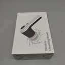 Electric Spin Scrubber, Cordless Shower Scrubber with Battery Level Display, 2 Speeds Electric Scrubber for Cleaning with 6 Replaceable Heads, Cleaning Brush for Bathroom/Sink/Window (White)