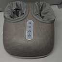 Medcursor Foot Massager with Heat - Shiatsu Deep Kneading, Delivers Relief for Tired Muscles and Plantar, Multi-Level Settings & Adjustable Intensity for Home or Office Use, Gifts for Women Mom (Gray)