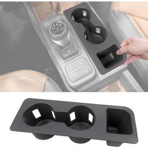 Cup Holder Coaster Fit for 2022-2025 Ford Maverick Accessories Cup Holder Mat Pad Inserts Interior CupHolder Liner for 2024 Ford Maverick(for Maverick)