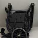 Baby Stroller 2 in 1 Newborn Convertible Stroller Bassinet for Infant New Born Pushchair 0-36 Month, Black