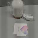 200ML Ceramic Essential Oil Diffuser - Ultrasonic Aromatherapy & Humidifier with 7-Color LED Lights, Auto Shut-Off, Wood Grain Base, 1H/3H/6H Timer | Scent for Home, Office, Yoga