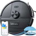 Lubluelu 3 in 1 Robot Vacuum and Mop Combo,4500Pa Robot Vacuum with Mapping,LiDAR Navigation,5 Maps,24 No-Go Zones, WiFi/App/Alexa,Self-Charging,Vacuum Robot for Pet Hair,Carpet,Hard Floor,Black