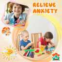 Yihurlm 600 Pcs Wax Craft Sticks, 13 Colors, Bendable, Sticky, Reusable, Storage Box, Art Supplies, DIY Project