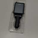 LISEN Retractable Car Charger, Gifts for Mothers Day 2026, 84W Car Charger USB C Fast Charge, Gifts for Mom Dad Him Her, Travel Essentials Car Accessories for Men Women Gifts for iPhone 17 16 15 14 13 (Grey)