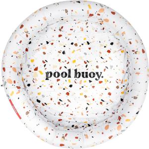 Pool Buoy Round Inflatable Pool with Storage Bag - Premium Outdoor Swimming Pool for Kids, Toddlers, Infants and Adults - Garden and Backyard Pools for Family Summer Pool Party (Luigi Lovegood)