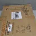 Voipvvii Folding Hand Truck 500lbs, Portable Heavy Duty Dolly Cart, 6 Wheels Collapsible Luggage Cart with 2 Elastic Ropes - Compact Trolley Cart for Easy Moving - Ideal Hand Cart for Travel and More (17, Black)