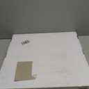 2222 Inches Oversize Extra Large Sturdy Clear Acrylic Serving Tray King Size Decorative Big Ottoman Trays with Cut Out Handles Water Proof Bed Tray Coffee Counter Top Organizer