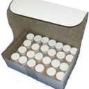 Compostable Cup Tea Lights Composting Industrial Composting Natural Wax Rapeseed Wax Unscented Candles Plastic Free, 2 Pack of 20