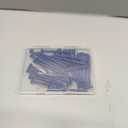 1/4 x 3-1/4 Inch 31Pcs Concrete Screws, Flat Head Screw Anchor with Drill Bit, for Masonry, Block, Brick, Cement, Stucco, Diamond Point