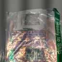 KeerxunBag 1 Pack Holographic Gift Bags with Handles & 2 Tissue Paper Sheets Iridescent Transparent Reusable Bags for Women, Girls, Birthdays, WeddingsPurple Gift Bag