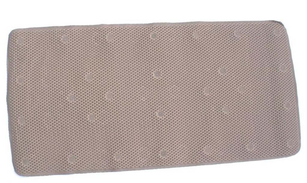SLIPX DELUXE COMFORT FOAM BATH MAT - WHITE