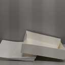 YANGTE 24 Premium Gift Boxes with Lids for Presents, Extra Large White Boxes for Wrapping Gifts, 4-inch Deep Clothing Gift Boxes for Robe, Sweater, Shirt, and Christmas Gift