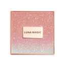 Luna Magic Soft Perfection Pressed Powder Foundation, Deep, Sheer to Medium Buildable Coverage, Matte Finish, Oil-Control Face Powder with Vitamin E, Shea & Cocoa Butter, Vegan, 0.21 oz