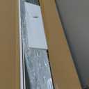 Delma Full Length Mirror, Large Floor Mirror for Wall, Bedroom, Bathroom, Living Room with Aluminium Frame (Stand, Arch 56x15, Silver)