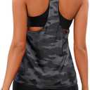 Daci Tankini Swimsuits for Women-2025 Bathing Suits 2 Piece Swimwear with Shorts for Tummy Control (Black, M)