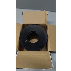 Vinyl Baseboard Molding Trim 4 Inch x 20 Feet Peel and Stick Baseboard Trim Flexible PVC Cove Base Moulding Self-Adhesive Trim for Garage Bathroom Cabinet Floor Walls, Black